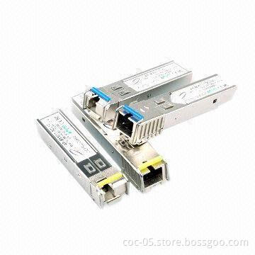 1000m SFP Module with 1.25Gbps Data Speed and 20 to 120km Transmission Distance